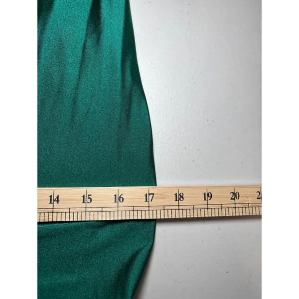 Cinderella Divine NWT Emerald Green One-Shoulder Gown Size M Formal Maxi‎ - Image 11