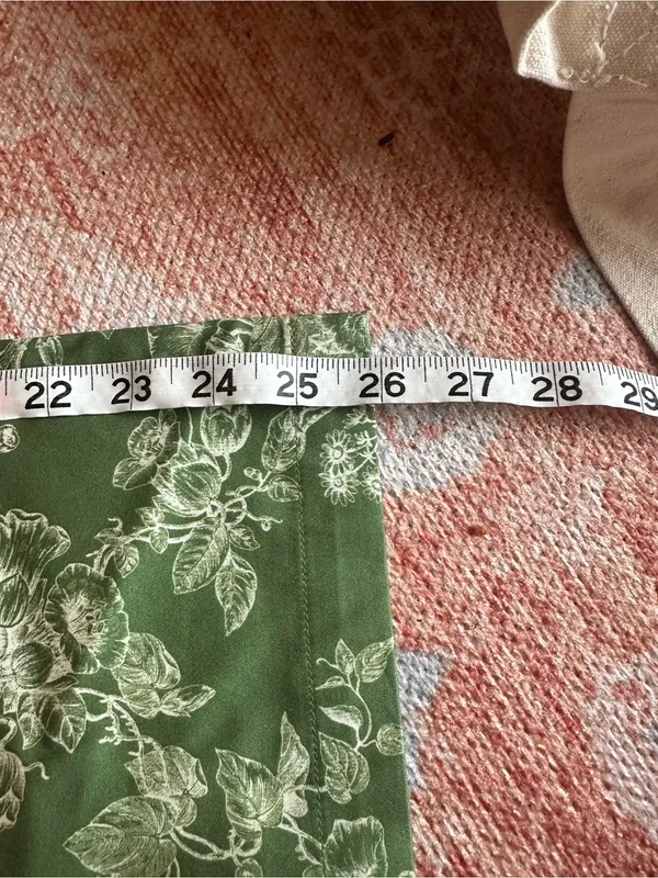 Tuckernuck Provence Toile Ashford Pants green floral size medium cotton blend - Image 8