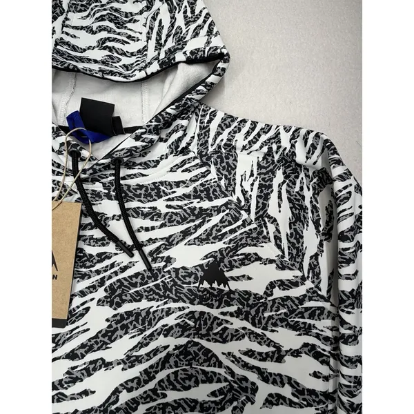 Burton Women's Crown Weatherproof Pullover Fleece Zebra Size XL NWT $95 MSRP - Image 3