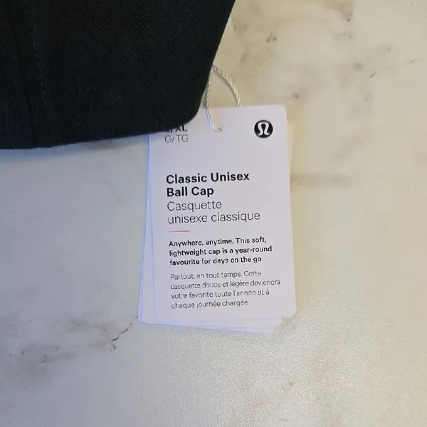Lululemon Classic Black Unisex Cap - Image 2
