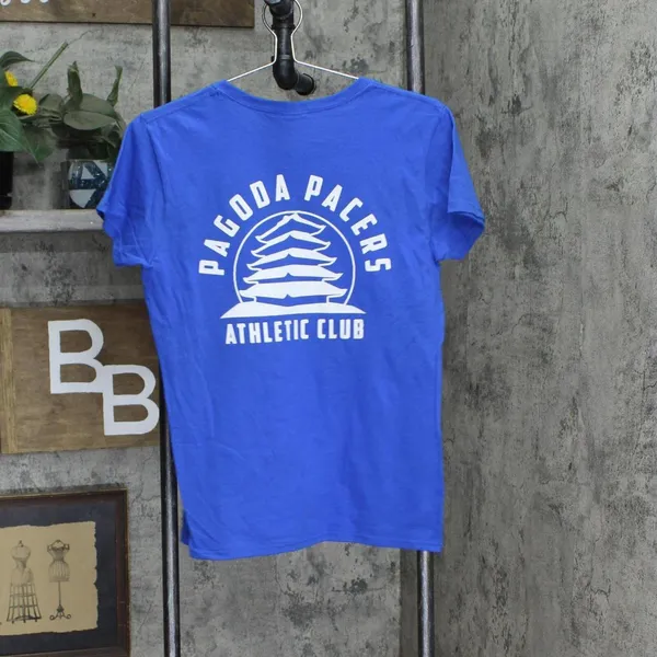 NEW Gildan Pacers Special Olympics Charlie Horse Run 2015 Shirt Royal Blue M - Image 2