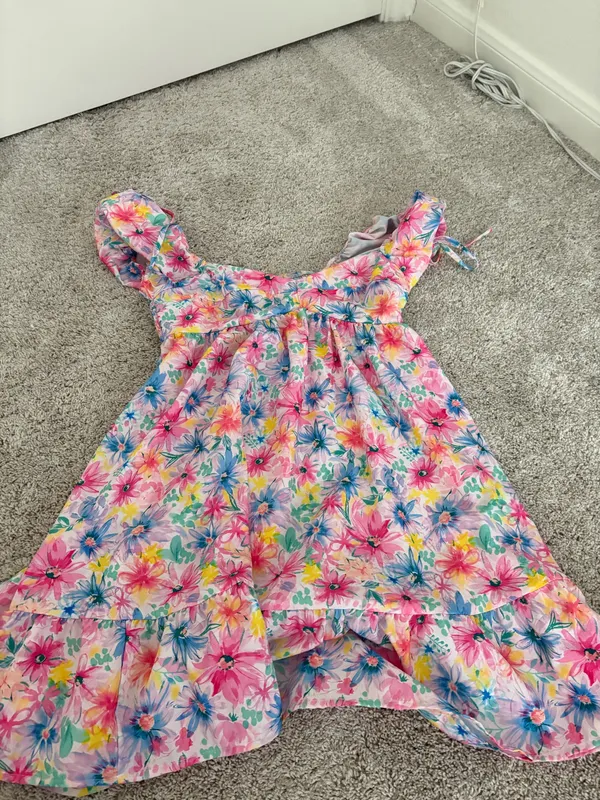 Shein Colorful Floral Dress - Image 2