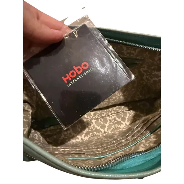 VTG HOBO Oversized Leather Clutch Wristlet - Image 2