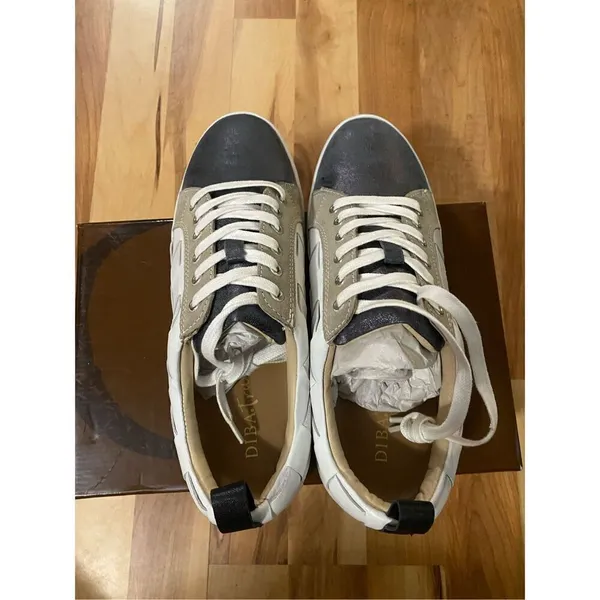 Diba True Yuliana Black White Leather Sneaker Size 8.5 New With Box - Image 7