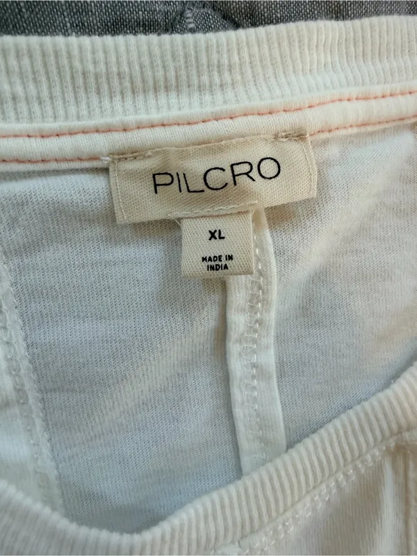 Pilcro White Short-Sleeve Knit Tee - Image 3