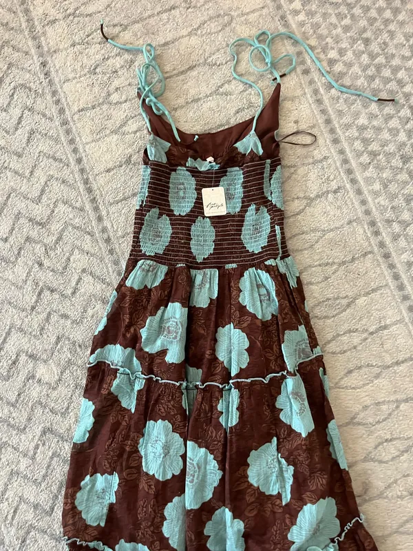 Free People Dress Maxi Floral XS - Image 3