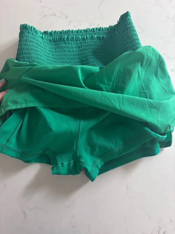 OFFLINE by Aerie Green Shorts - Image 5