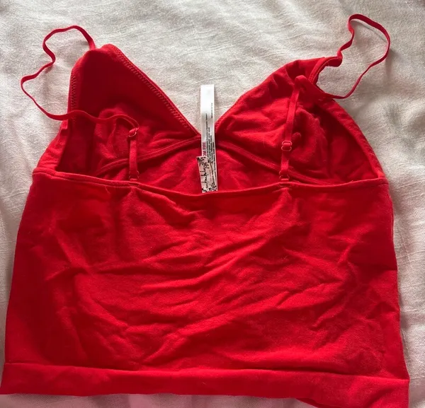 Free People Red Tank Top - Image 2