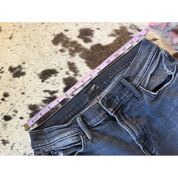 Mother Denim The Rascal Ankle Snippet ‎ Jeans Stealing Shadows Size 28 - Image 8