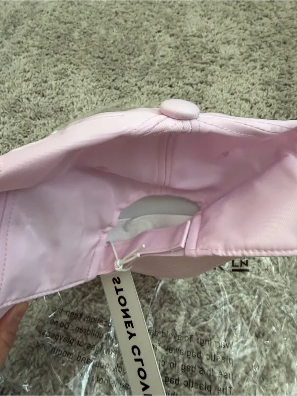 Stoney Clover Lane Nylon Pink Baseball Hat - Image 2