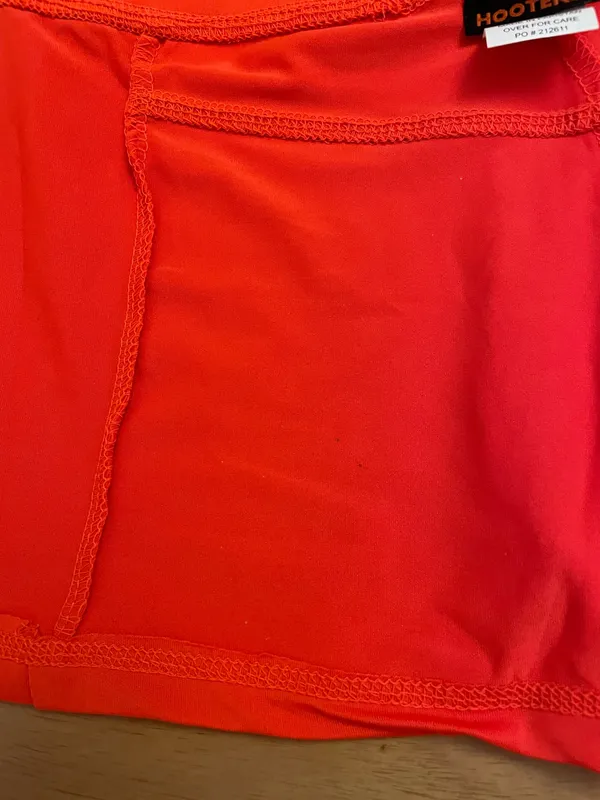 New Women’s Hooters girl Uniform Shorts with a Flaw size Small - Image 6