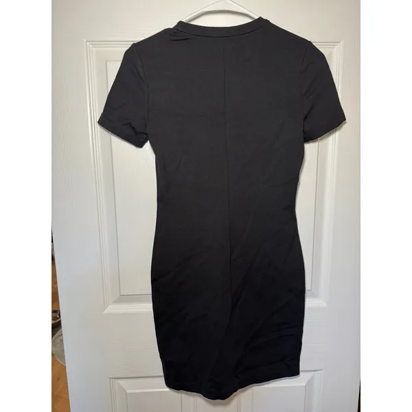 Aritzia Homecoming Little Black Dress Bodycon Size 2 Mini - Image 4