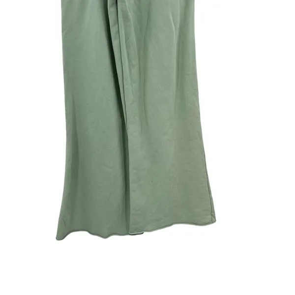 Staud‎ Wide Leg Sweatpants Sage Green Beaded Drawstring Waist Size XS **Flawed - Image 10