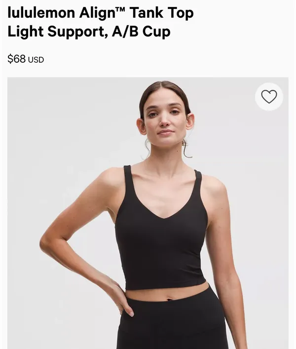 Black Lululemon Align Tank - Image 6