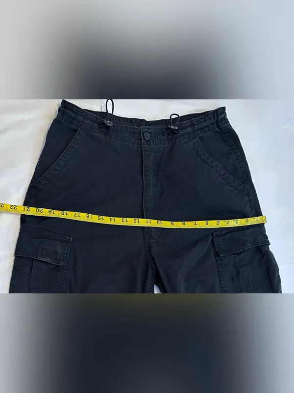Brandy Melville Jemma Cargo Pants – Black - Image 9