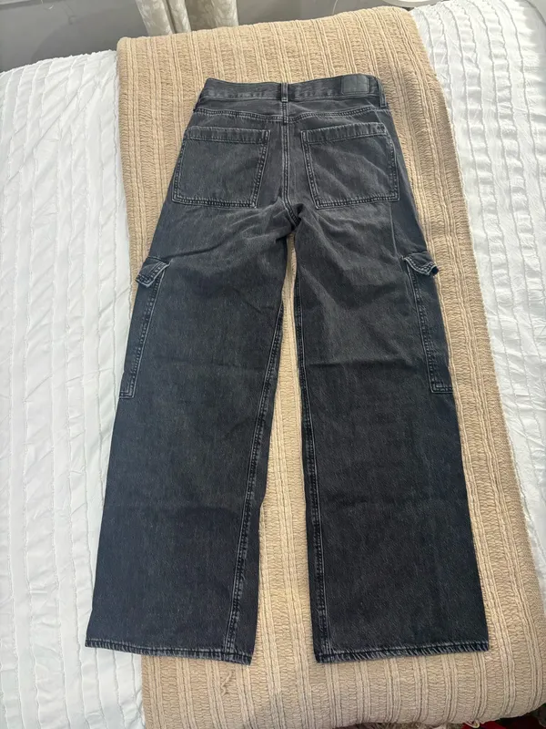 American Eagle Black cargo jeans - Image 2