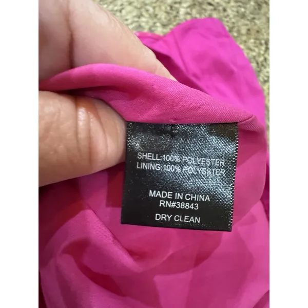 Sam Edelman Strapless‎ Structured Mini Dress in hot pink Size 12 Cocktail - Image 7