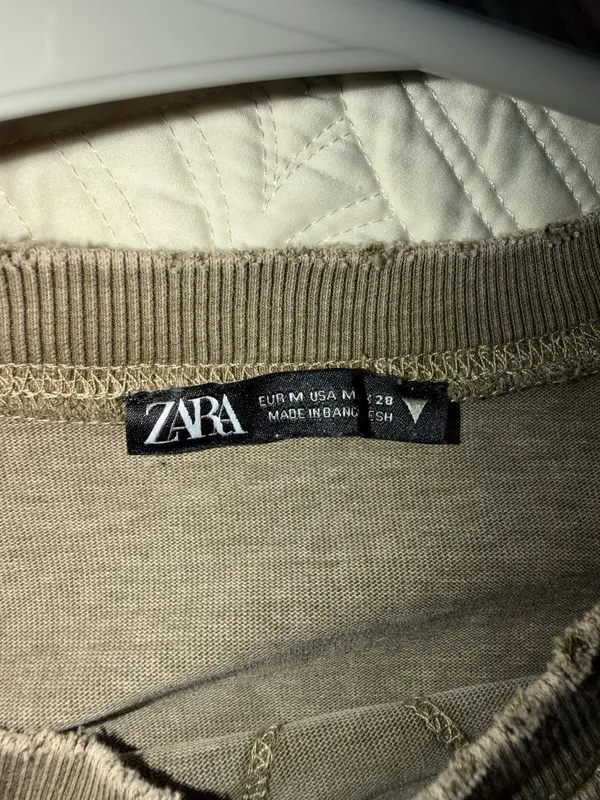 Zara Crop Top Army Green M - Image 3