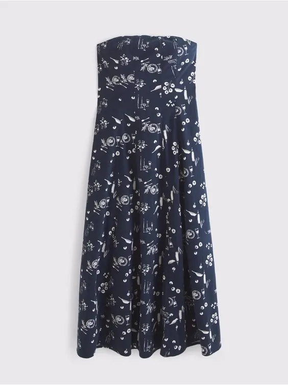 Abercrombie & fitch Mila Strapless Midi Dress - Image 4