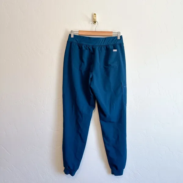 FIGS | FIONx Zamora Jogger Scrub Pants in Deep Reef Teal | Medium - Image 3