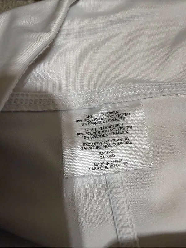 MPG White Pleated Tennis Skort Size M - Image 6
