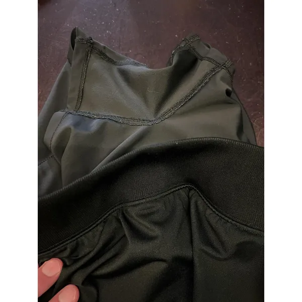 Under Armour Skort Womens Small Black HeatGear Fitted Athletic Running Tennis - Image 3