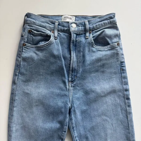 AGOLDE High Rise Skinny Jeans Size 26 - Image 2