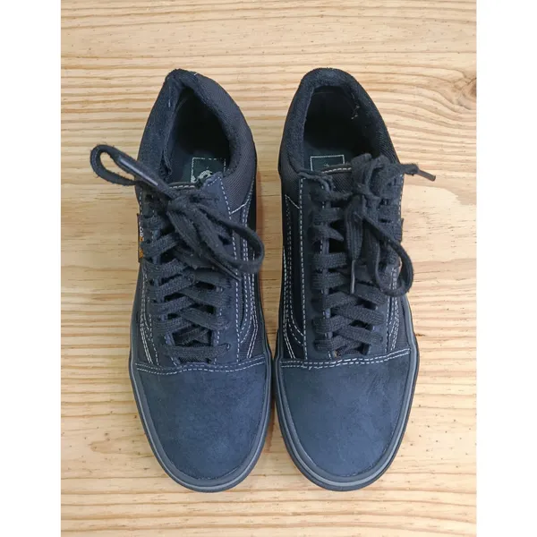 Vans Old Skool Cordura Mix Black - Men's Size 7 US (Women's 8.5) - Pre-owned - Image 9