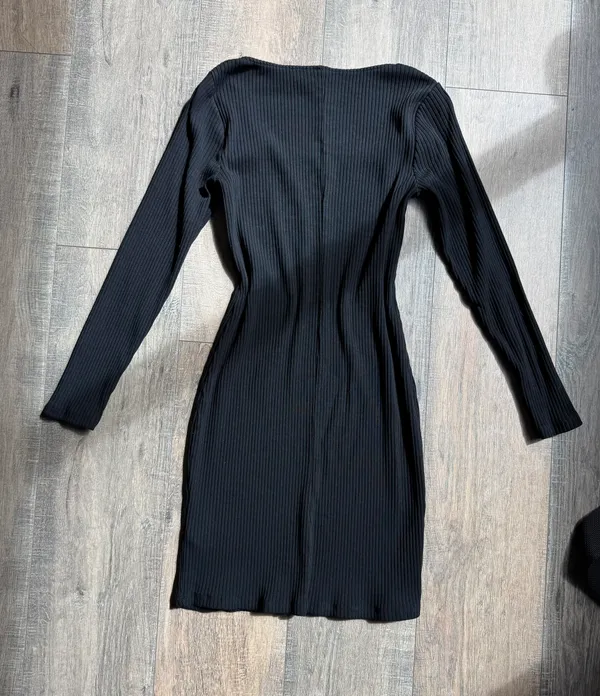 GAP Black Long Sleeve Dress - Image 2