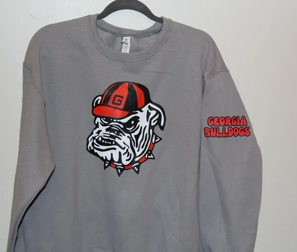 Vintage Georgia Bulldogs Sweatshirt - Image 3