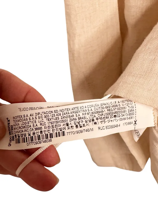 Zara Sleeveless Lace Mini Dress Size M NWT - Image 9