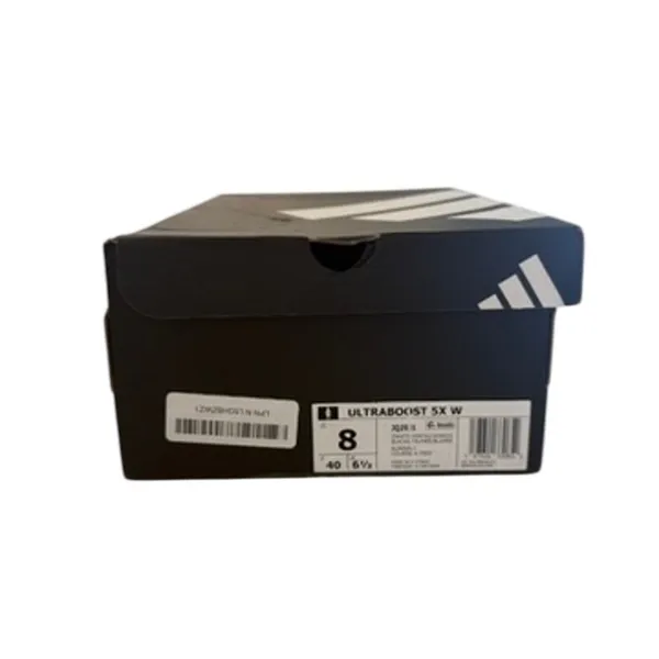 Adidas Womens Ultraboost 5x Running Shoes in Off White/Taupe/White, Size 8 - Image 7