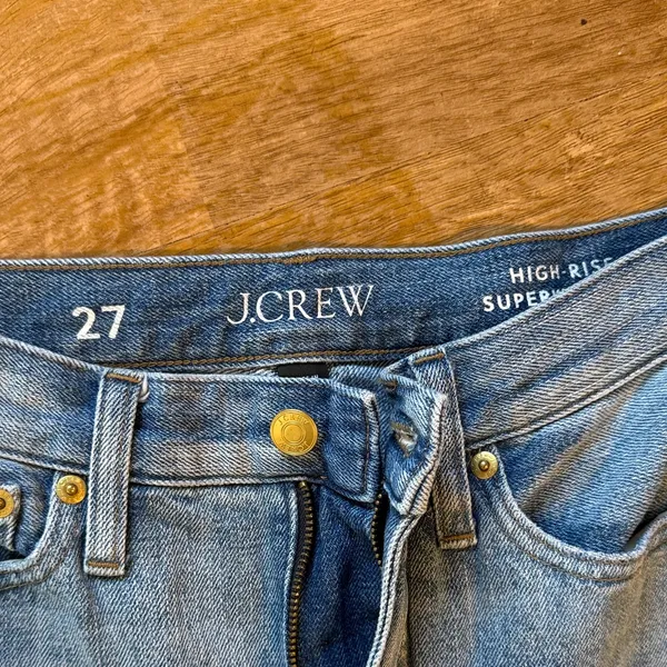 J. Crew Light Blue Flare Jeans - Image 2
