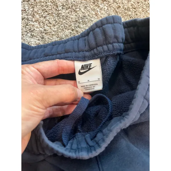 Nike Sportswear Club Fleece Joggers Midnight Navy BV2671-410 Size Medium - Image 3