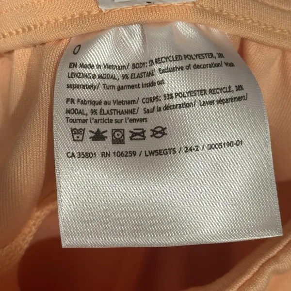 Lululemon Softstreme High-Rise Sweatpants Pant Regular Size‎ 0 in Peach Bellini - Image 4