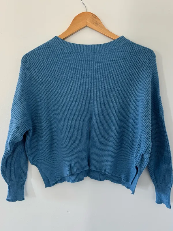 Sincerely Jules Blue Sweater - Image 2
