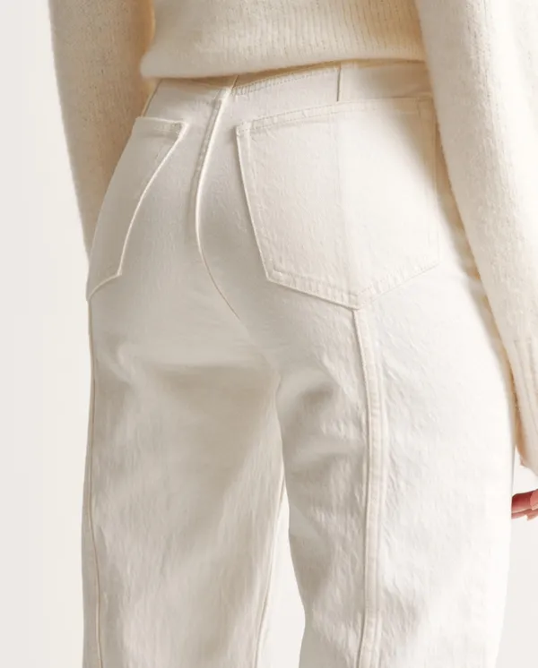 Abercrombie Ultra High Rise 90s Straight Jeans - Image 5