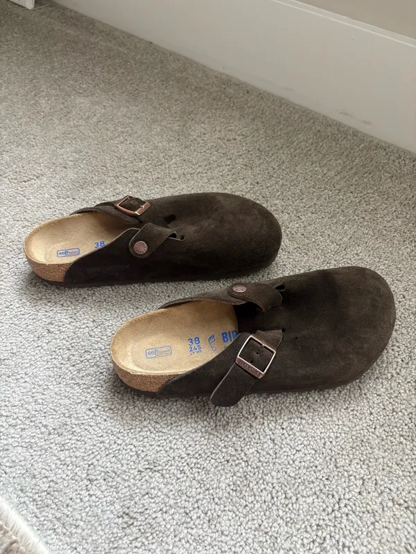 Birkenstock Clogs Brown Women’s Size 38 - Image 4