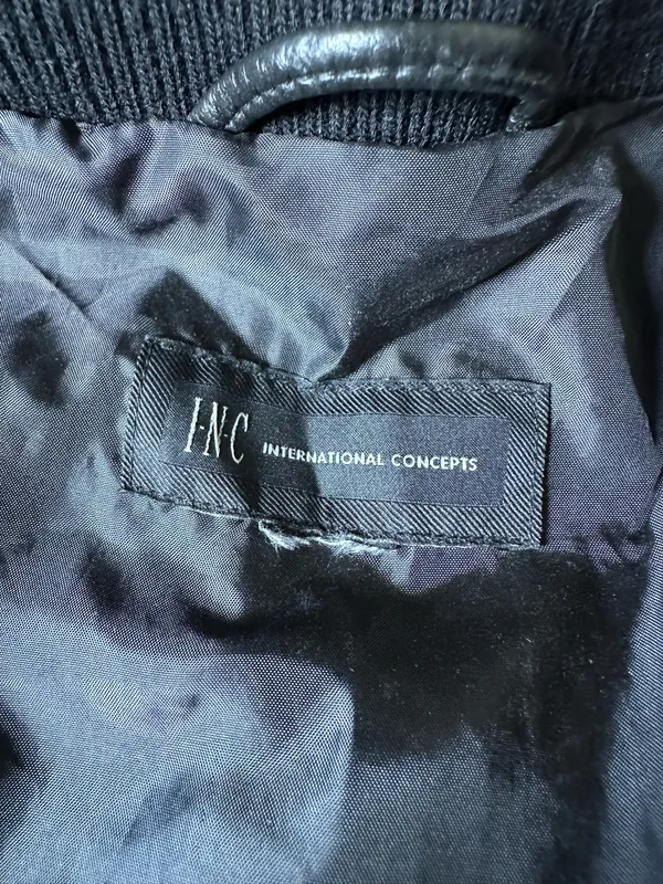 INC Leather Jacket - Image 5