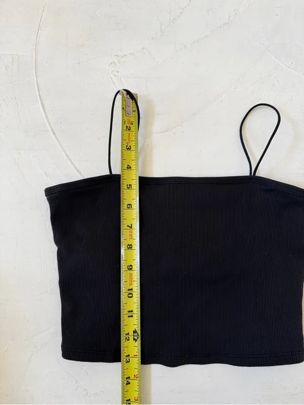 Alo Goddess Rib Bandeau camisole Size M - Image 9