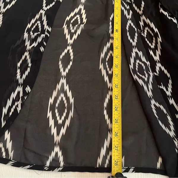 Body Central Print swim coverup cardigan - Image 2