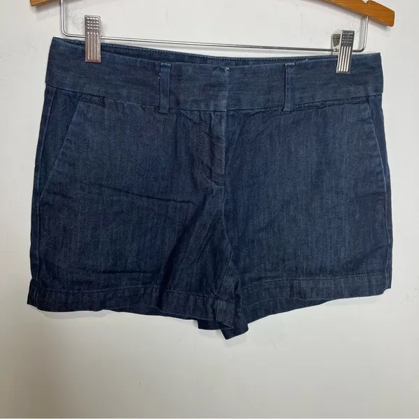 Ann Taylor Loft the riviera short dark wash denim shorts women’s size 0‎ - Image 3
