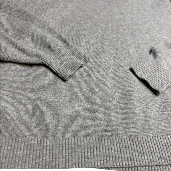 ✨🩶 Abercrombie & Fitch Gray‎ Mock Neck Ribbed Sweater XL 🩶✨ - Image 4