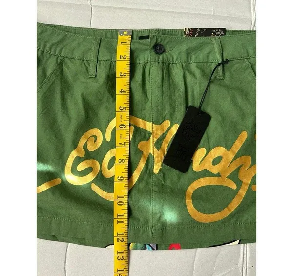 Ed Hardy Mini Skirt Size M NWT Vintage Inspired - Image 6