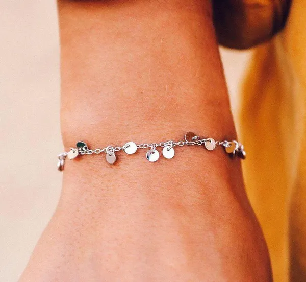 Pura Vida Adjustable Mini Coin Bracelet - Image 2