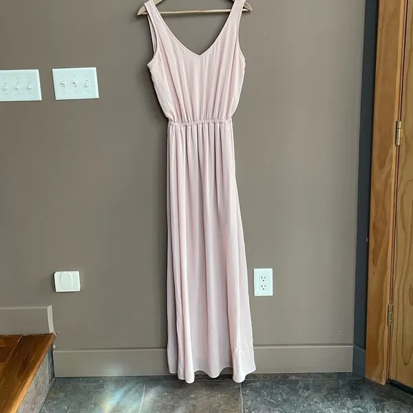 Show Me‎ Your Mumu Kendall Maxi Dress in Dusty Blush Crisp Pink Size Medium - Image 7