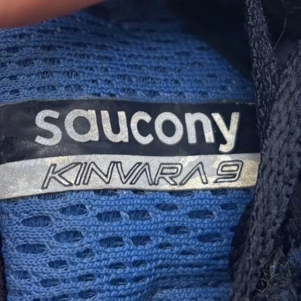 Saucony Kinvara 9 Womens Blue Teal Running Shoes Size 9 - Image 5