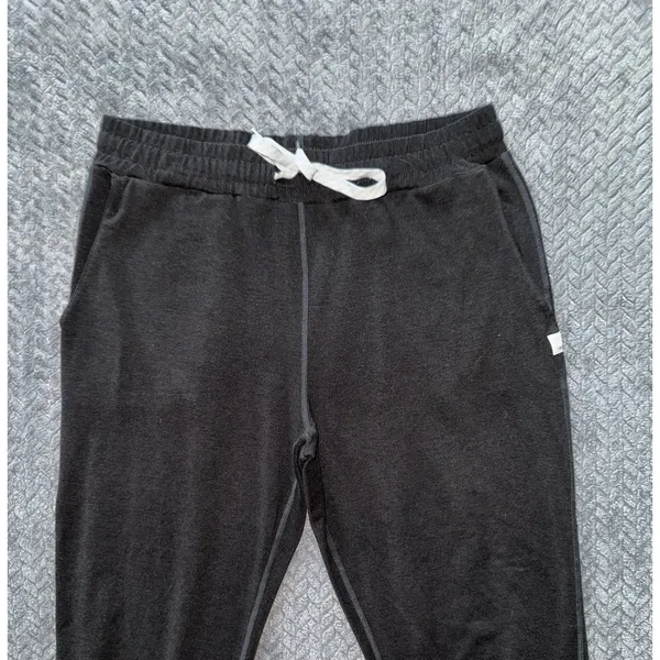 Vuori Women's Performance Joggers Pants DreamKnit Drawstring Black Size Small - Image 2