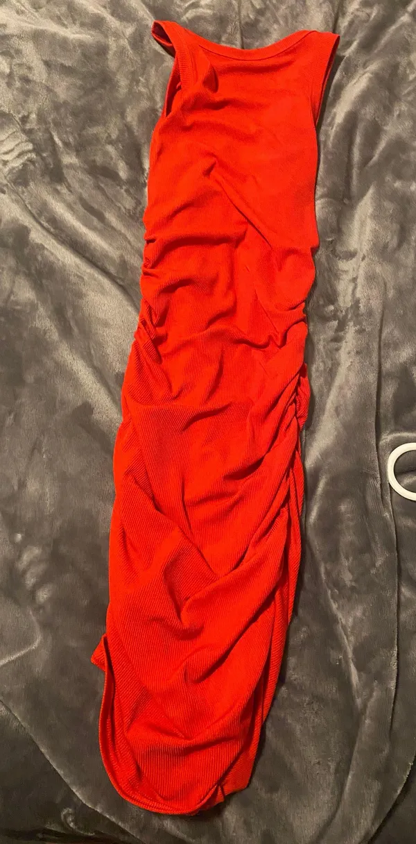 Red Mini Dress Size XS - Image 2