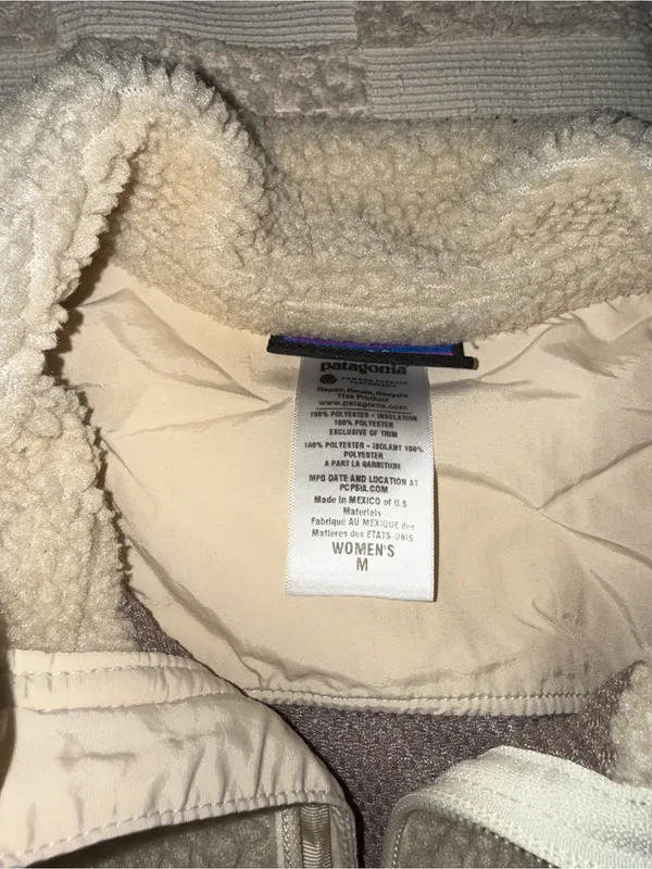 Patagonia Women's Classic Retro-X Fleece Jacket size M‎ - Image 3